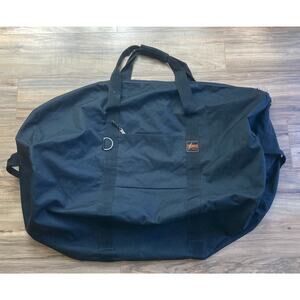 Compass USA Elesse Inc Duffle Bag Large Black 22x32 Side Handles Travel Gear Gym